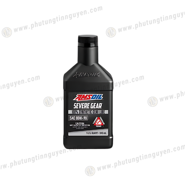  DẦU CẦU Amsoil Severe Gear 80W-90 100% Synthetic (Limited slip) 946mL 