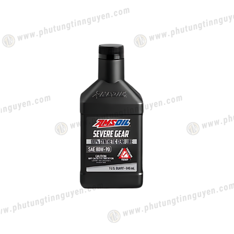  DẦU CẦU Amsoil Severe Gear 80W-90 100% Synthetic (Limited slip) 946mL 