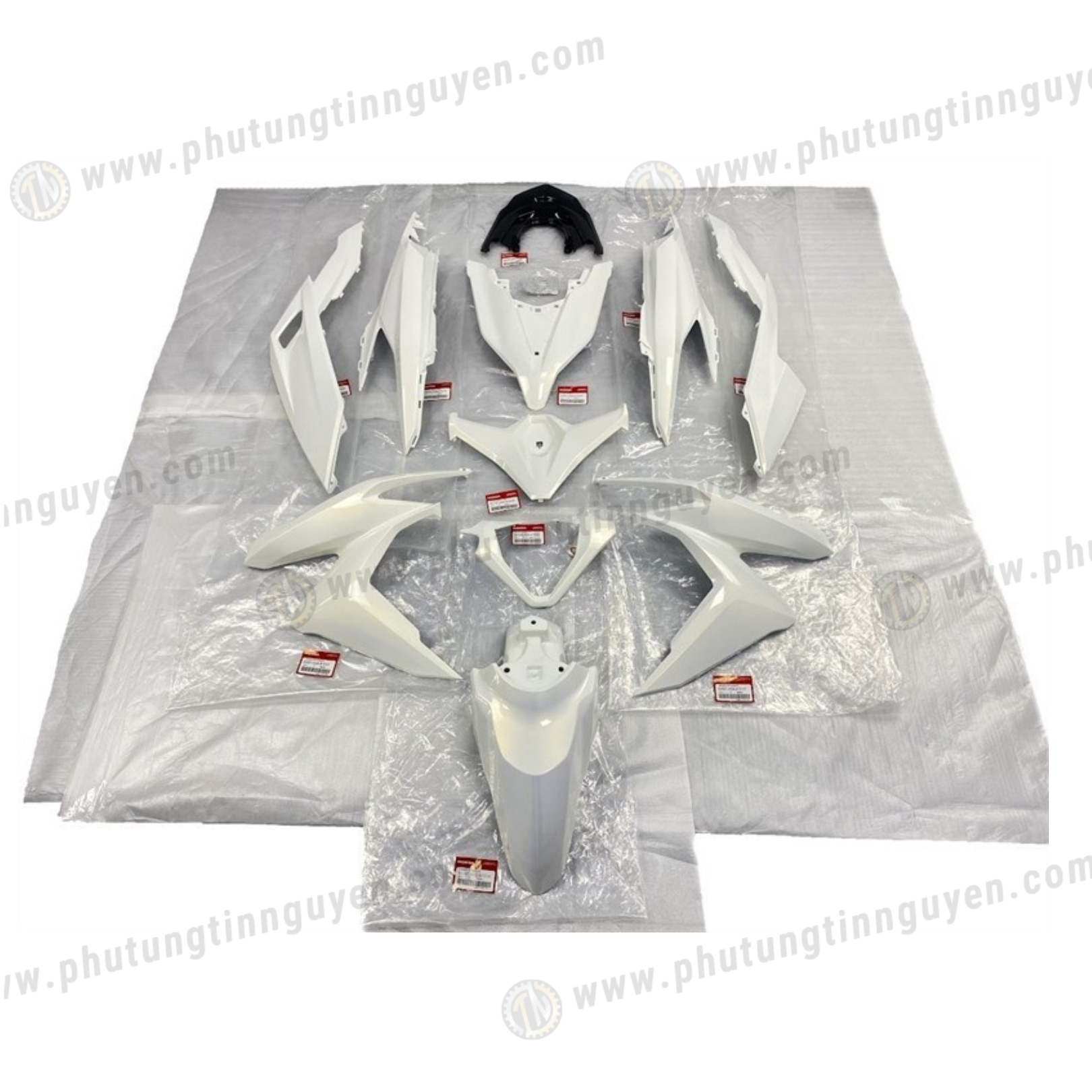  Dàn áo Vario Click 150 đời 2018 - nay màu trắng chính hãng Honda 