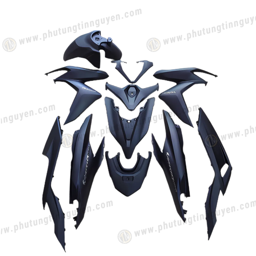 Dàn áo Vario Click 150 đời 2018 - nay màu xanh nhám chính hãng Honda hàng Nhập khẩu