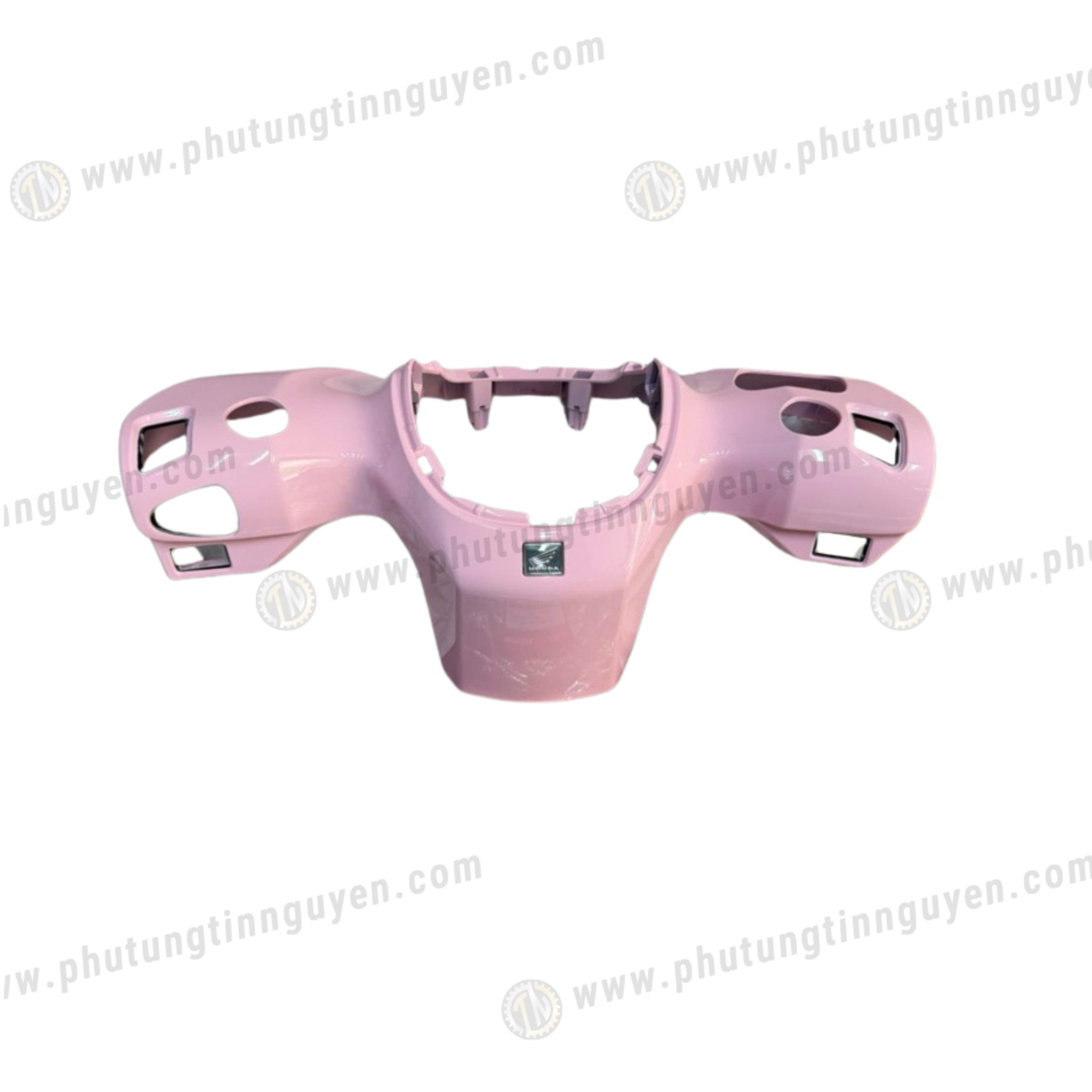  Bợ đồng hồ, ốp tay lái, ốp đầu trước xe Scoopy 2025 màu hồng 