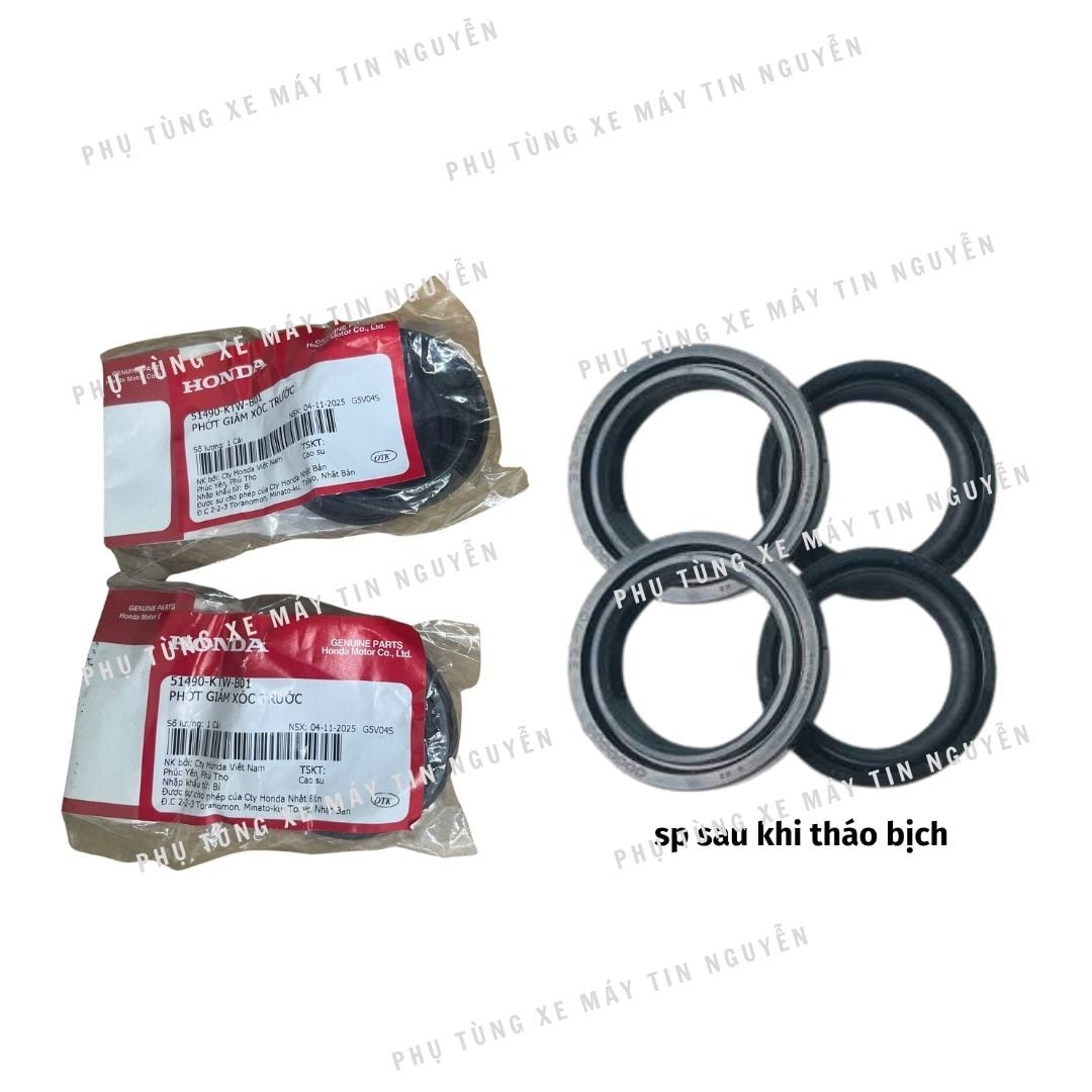  Bộ phốt phuộc trước giảm xốc sh 300i 350i 51490 KTW B01 