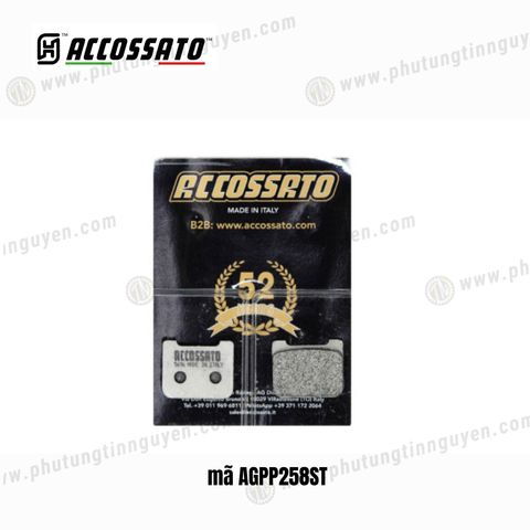  Bố thắng Accossato dành cho PZ017/ X206001 mã AGPP258ST 