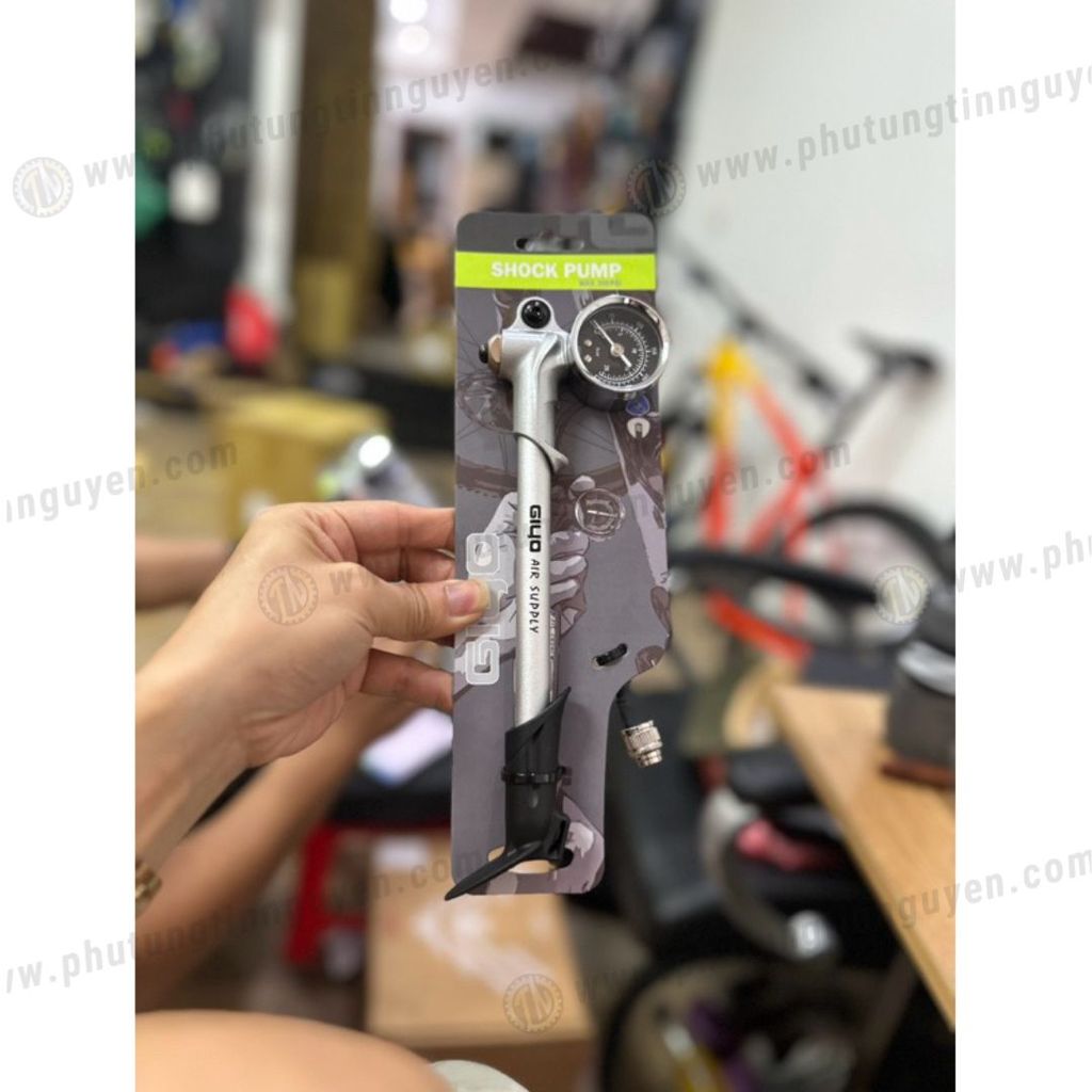 Bơm phuộc hơi Giyo GS 02 max 300 psi chính hãng
