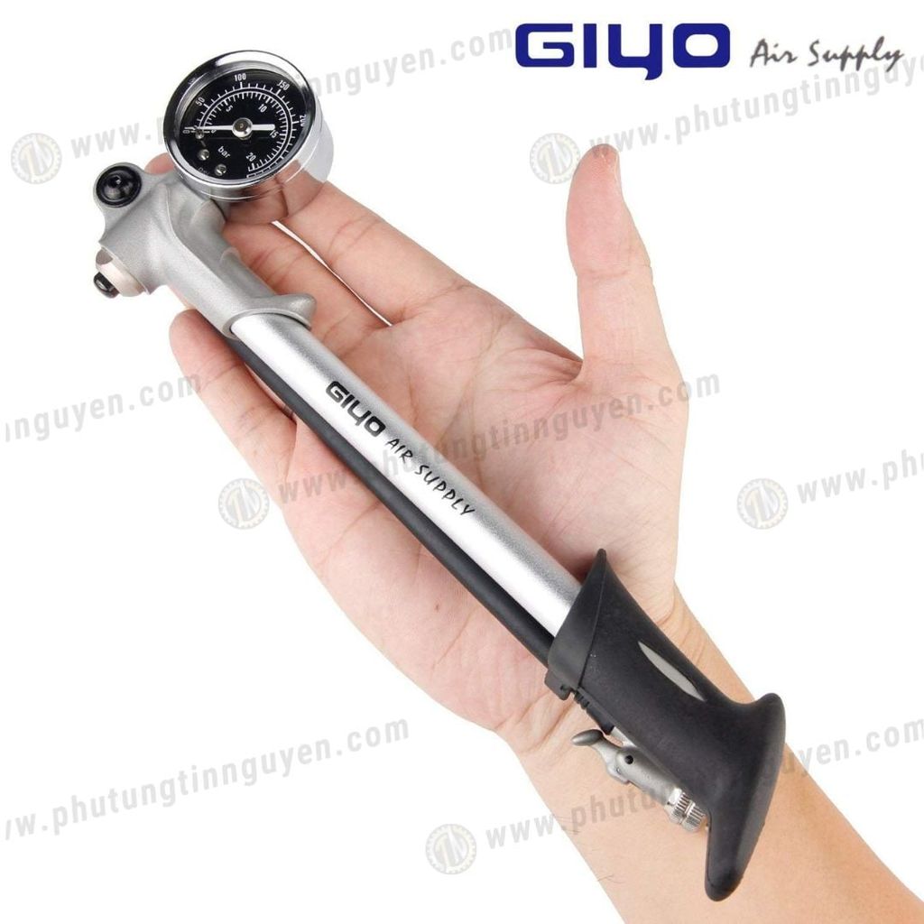 Bơm phuộc hơi Giyo GS 02 max 300 psi chính hãng