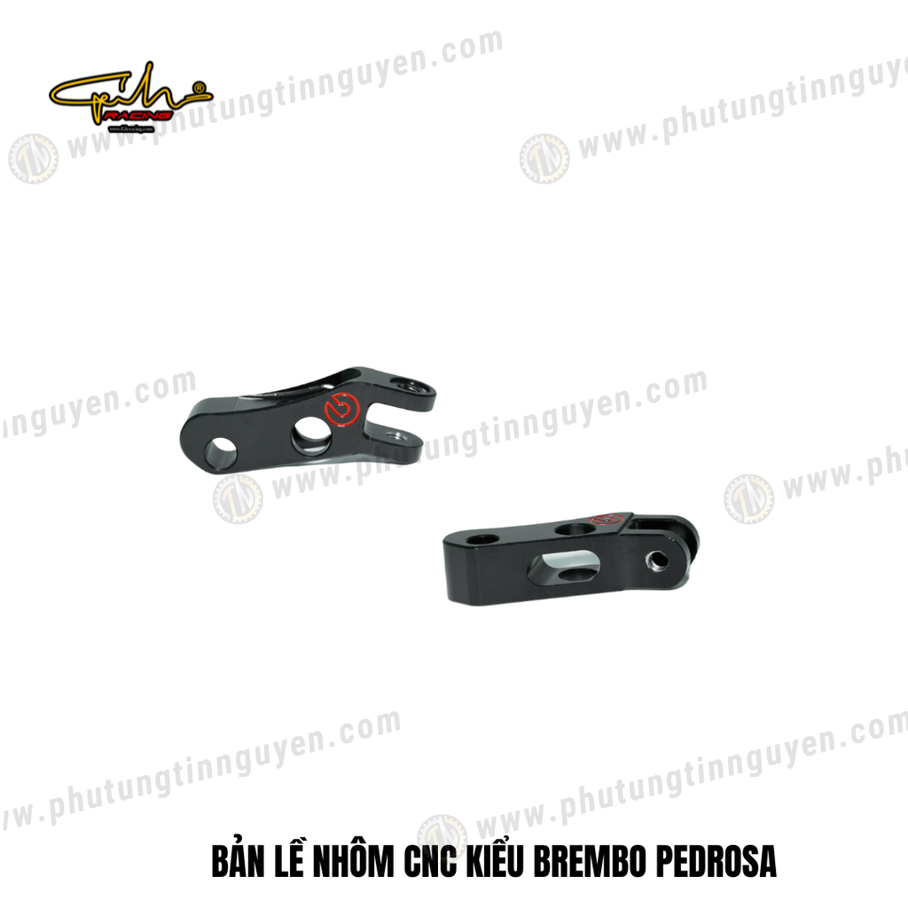 BẢN LỀ NHÔM CNC KIỂU BREMBO PEDROSA GH-RACING