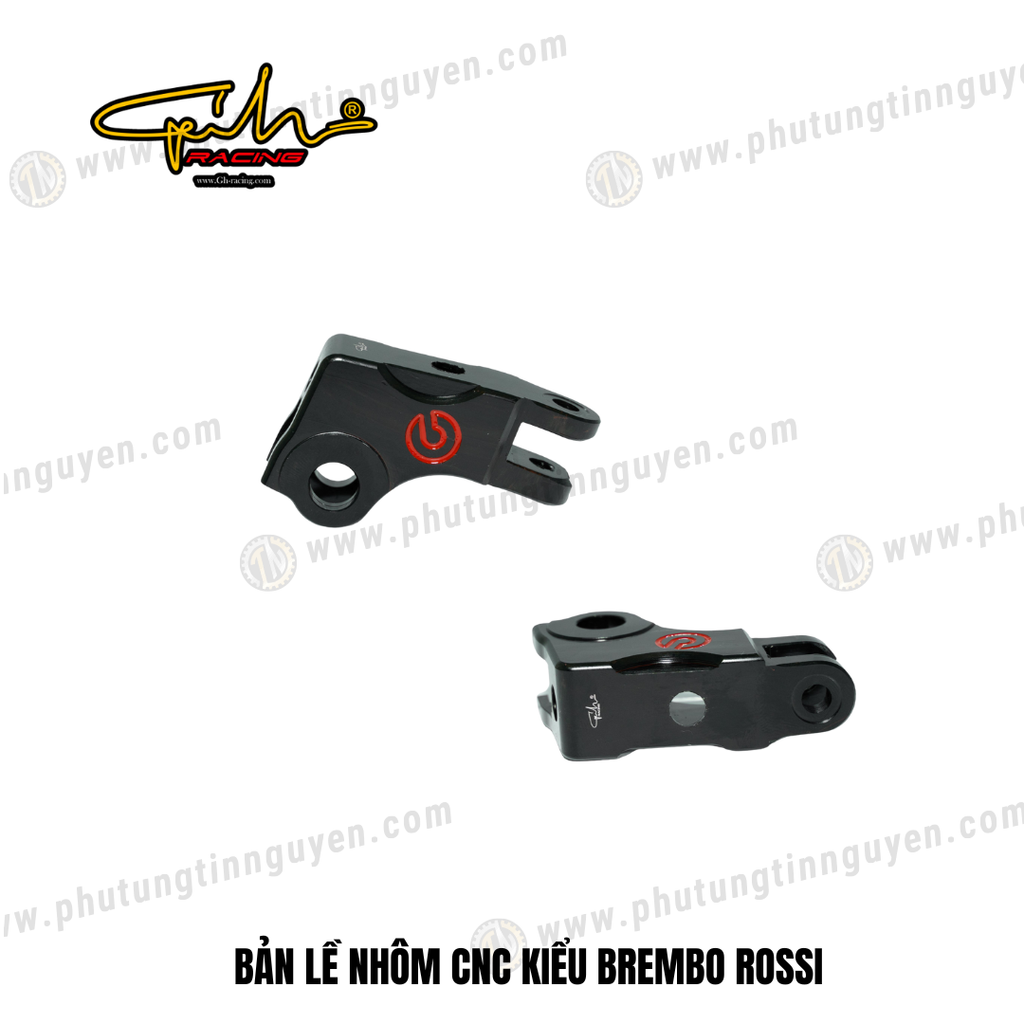 BẢN LỀ NHÔM CNC KIỂU BREMBO ROSSI GH-RACING
