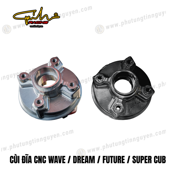  CÙI ĐĨA CNC WAVE ,  DREAM ,  FUTURE ,  SUPER CUB  ( GH1 ) GH-RACING 