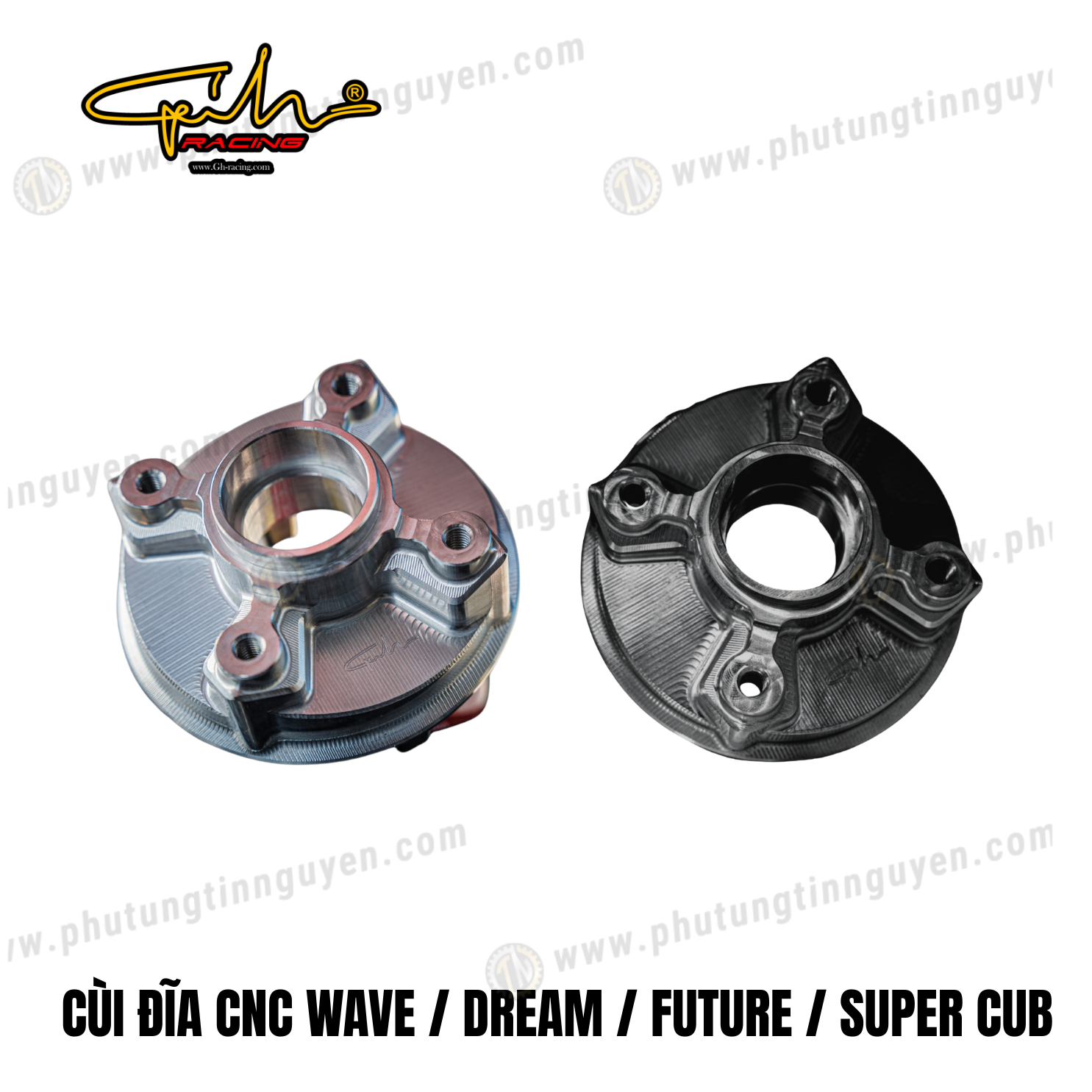  CÙI ĐĨA CNC WAVE ,  DREAM ,  FUTURE ,  SUPER CUB  ( GH1 ) GH-RACING 