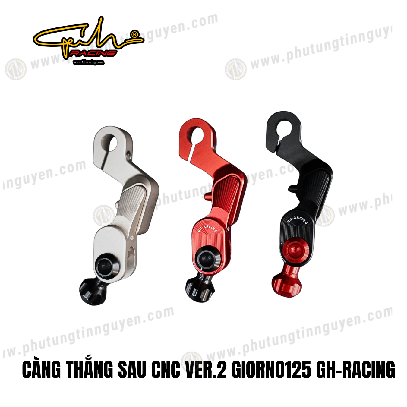  CÀNG THẮNG SAU CNC VER.2 GIORNO125 GH-RACING 