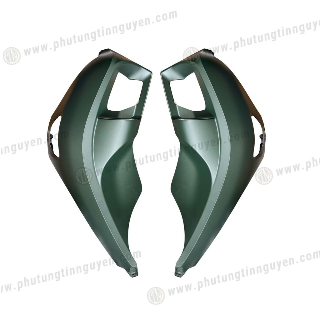 Cánh yếm Cánh bửng R-L xe Scoopy 2025 màu RÊU