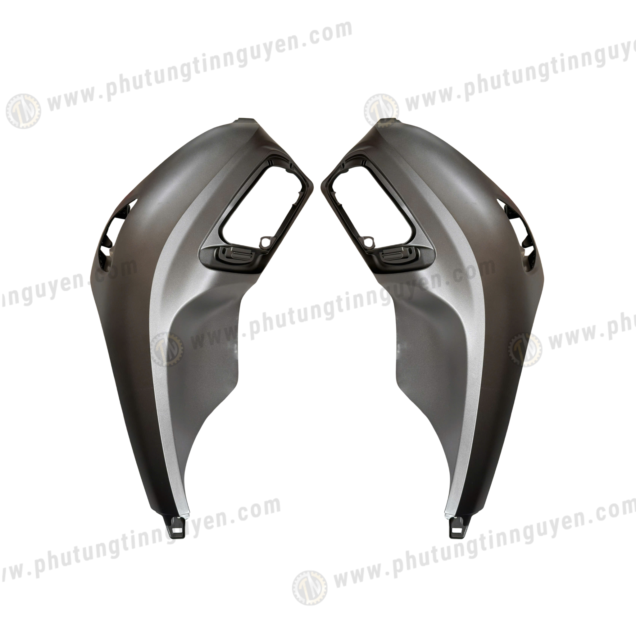  Cánh yếm Cánh bửng R-L xe Scoopy 2025 màu XÁM NHÁM 