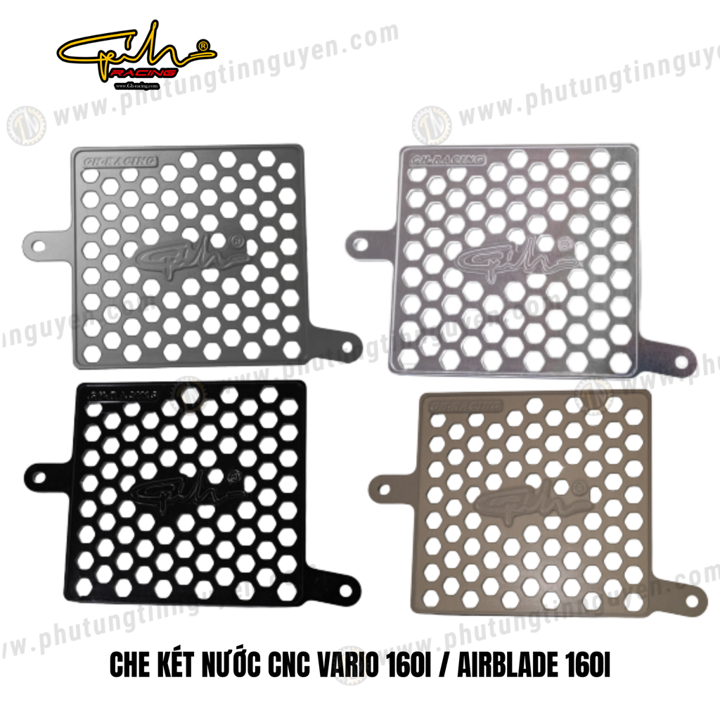 CHE KÉT NƯỚC CNC VARIO 160I / AIRBLADE 160I GH-RACING