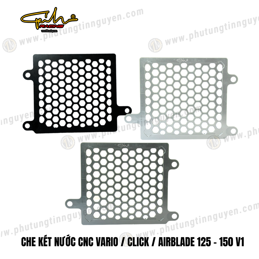 CHE KÉT NƯỚC CNC VARIO / CLICK / AIRBLADE 125 - 150 V1 GH-RACING