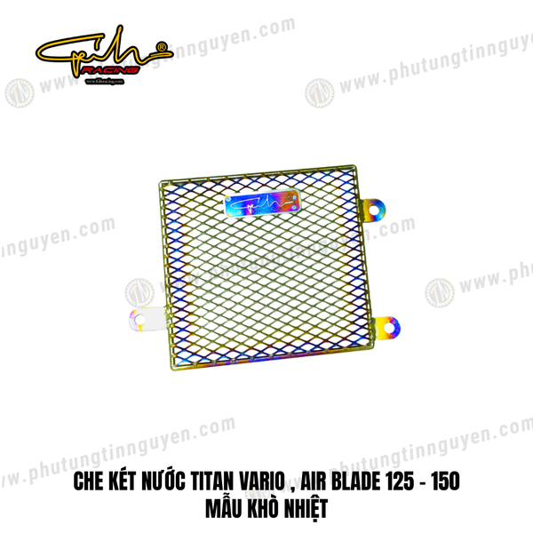  CHE KÉT NƯỚC TITAN VARIO , AIR BLADE 125 - 150 MẪU KHÒ NHIỆT GH-RACING 
