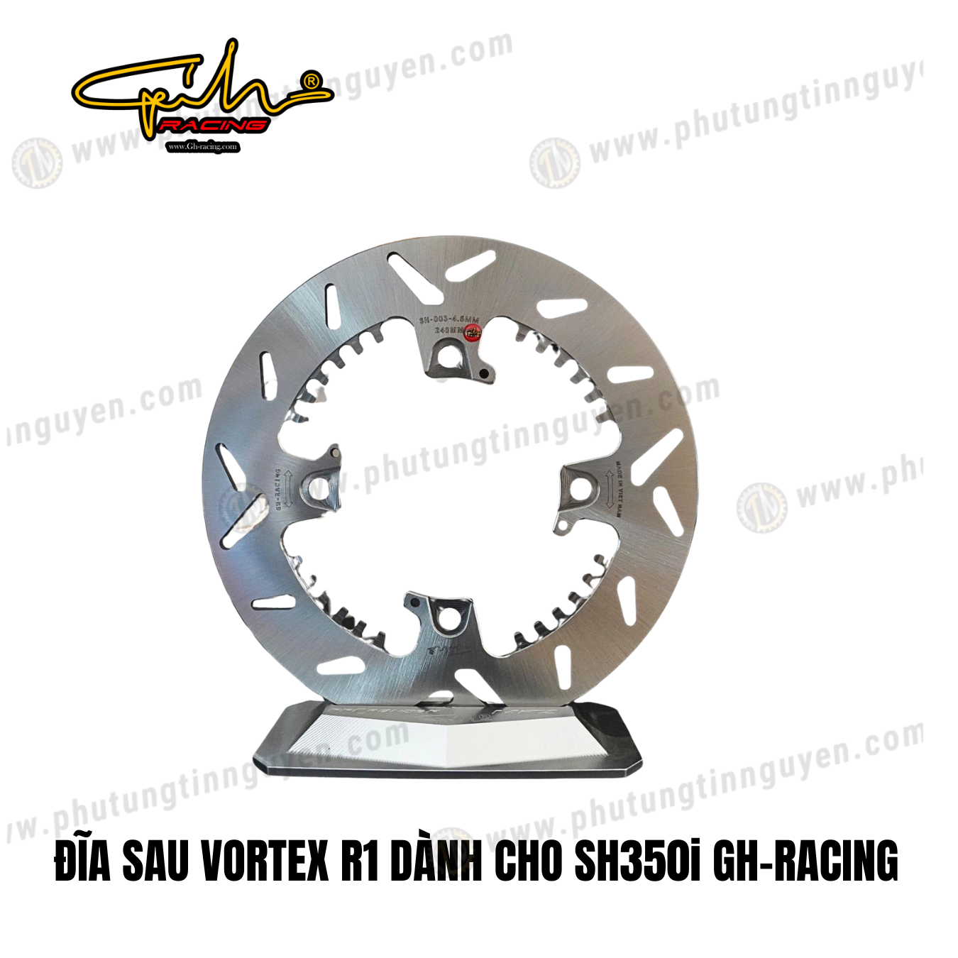  ĐĨA SAU VORTEX R1 DÀNH CHO SH350i GH-RACING 