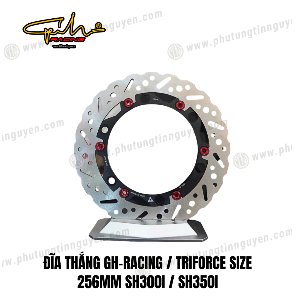 ĐĨA THẮNG GH-RACING / TRIFORCE SIZE 256MM SH300I / SH350I
