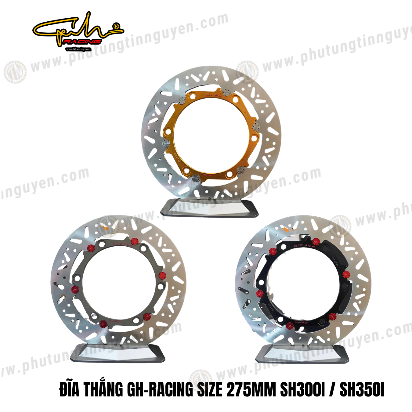  ĐĨA THẮNG GH-RACING SIZE 275MM SH300I / SH350I 