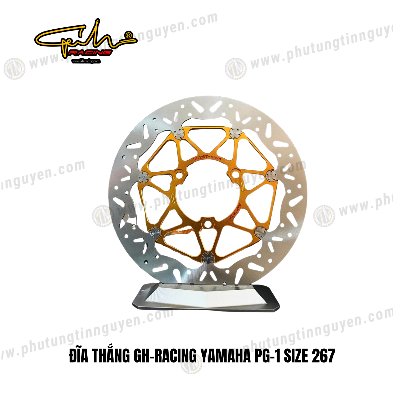  ĐĨA THẮNG GH-RACING YAMAHA PG-1 SIZE 267 