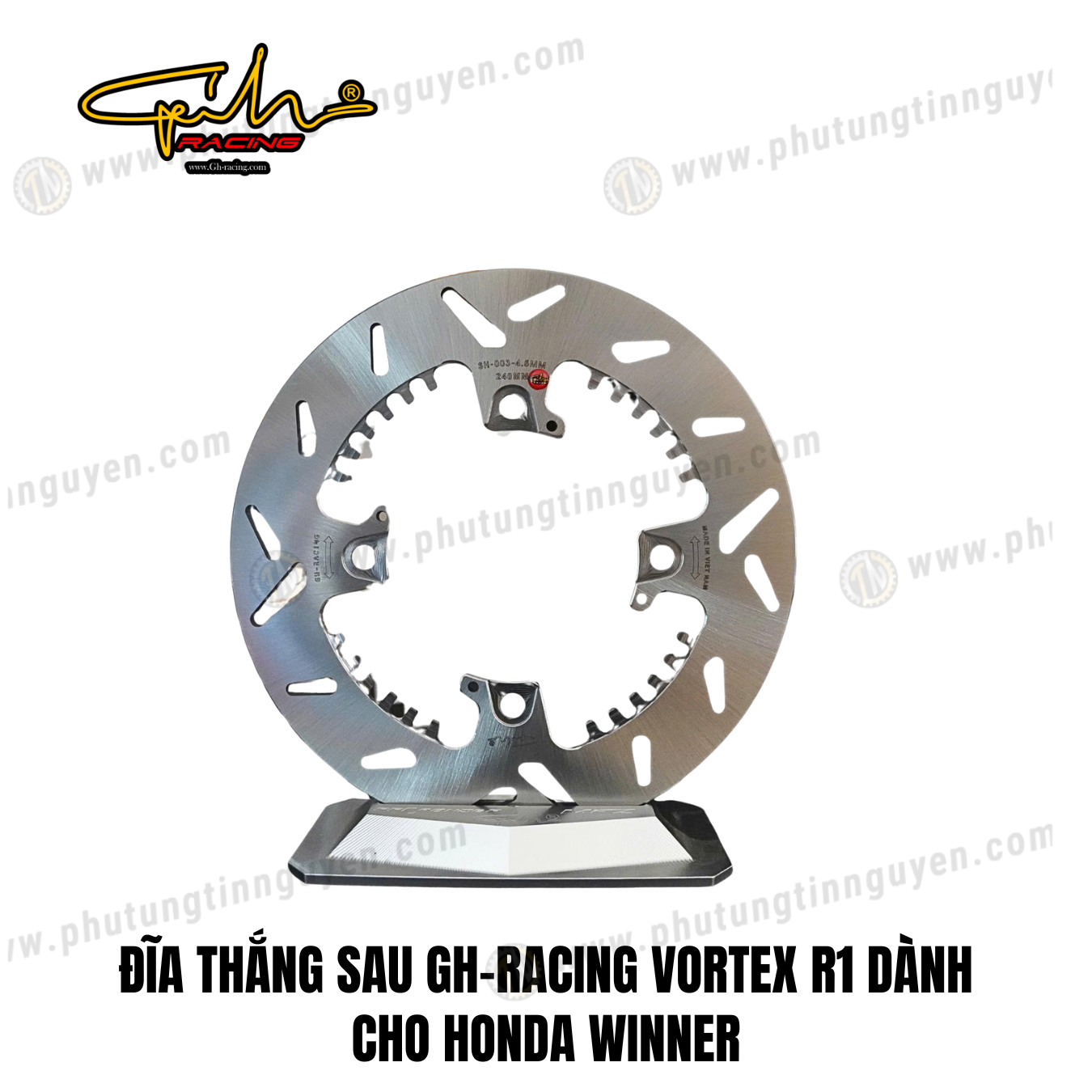  ĐĨA THẮNG SAU GH-RACING VORTEX R1 DÀNH CHO HONDA WINNER 