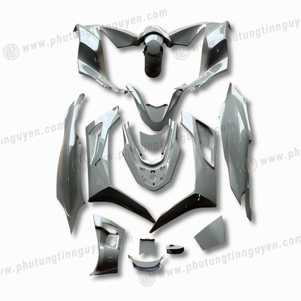 Dàn áo Honda PCX 160 màu xi măng đời 2020 2021 2022 2023