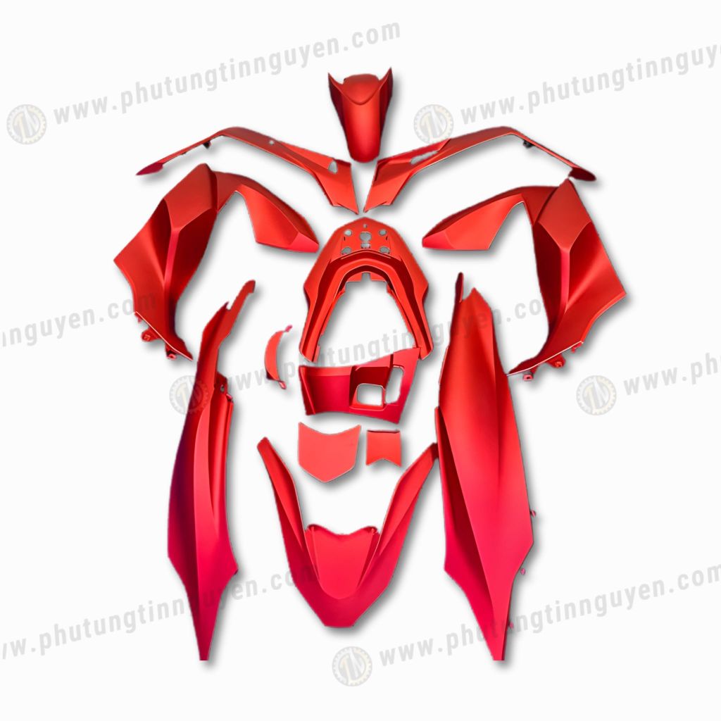 Dàn áo Honda PCX 160 màu đỏ nhám đời 2020 2021 2022 2023