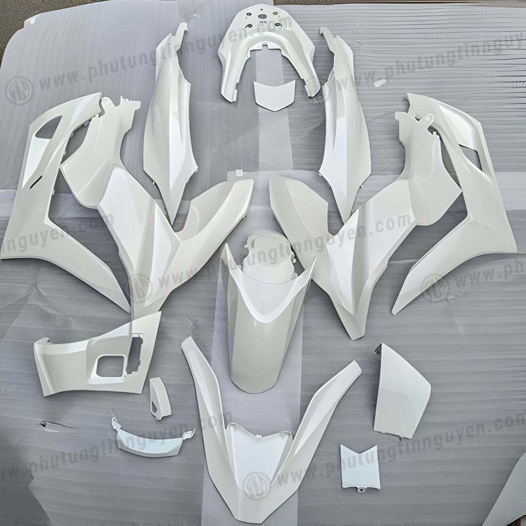 Dàn áo Honda PCX 160 màu trắng đời 2020 2021 2022 2023