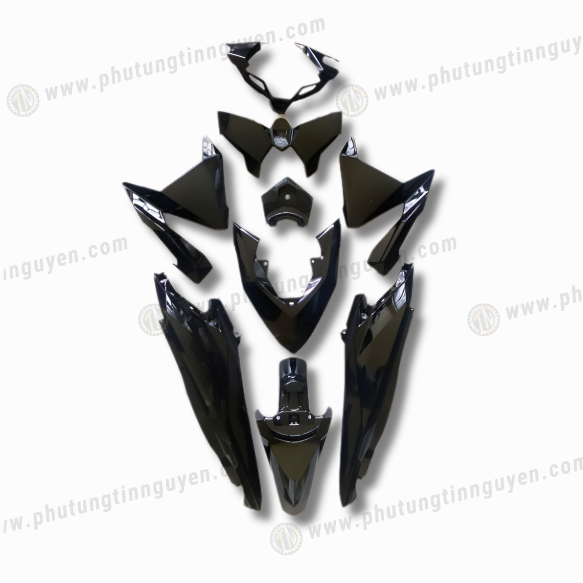  Dàn áo Vario Click 2015 - 2017 đen BÓNG hàng chính hãng Honda 