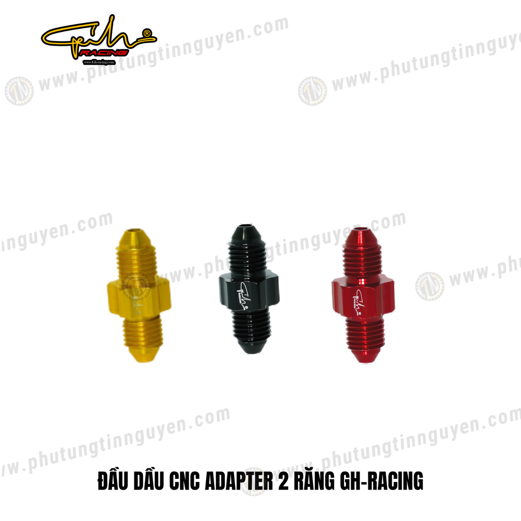 ĐẦU DẦU CNC ADAPTER 2 RĂNG GH-RACING
