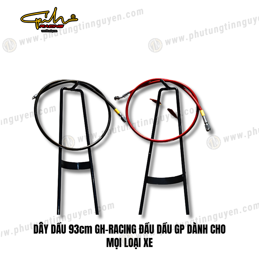 DÂY DẦU 93cm GH-RACING ĐẦU DẦU GP DÀNH CHO MỌI LOẠI XE