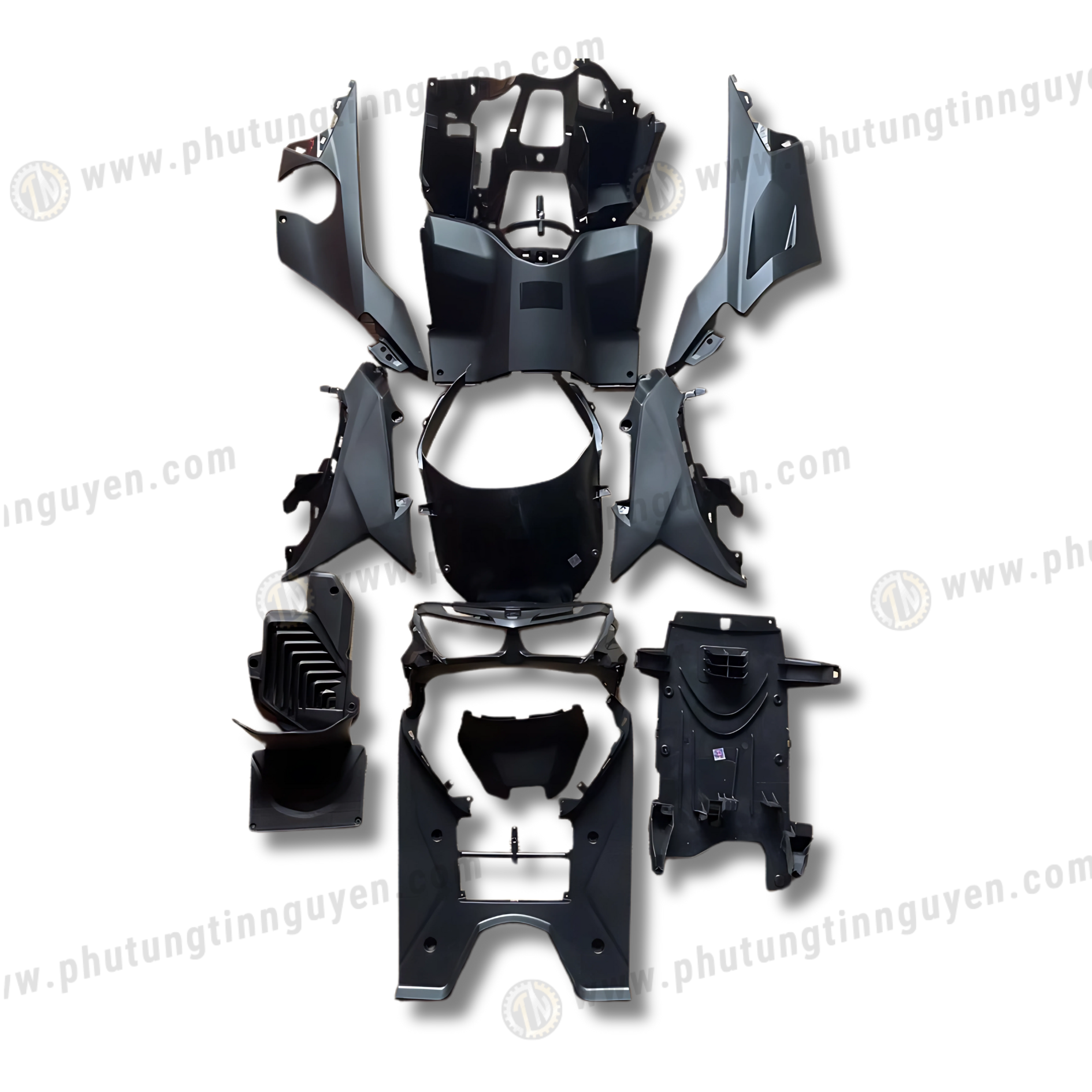  Full nhựa nhám đen Vario 160, click 160 12 món có bán lẻ từng món 