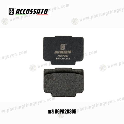  Bố thắng Accossato dành cho PZ019/X206101  PZ020/ XA6H530/ / XB4S520 mã AGPA293OR mã AGPA293OR 