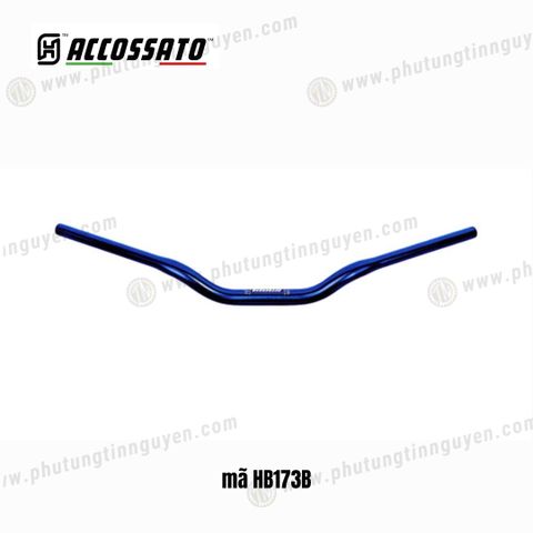 Ghi đông Accossato 28mm Xanh dương mã HB173B 