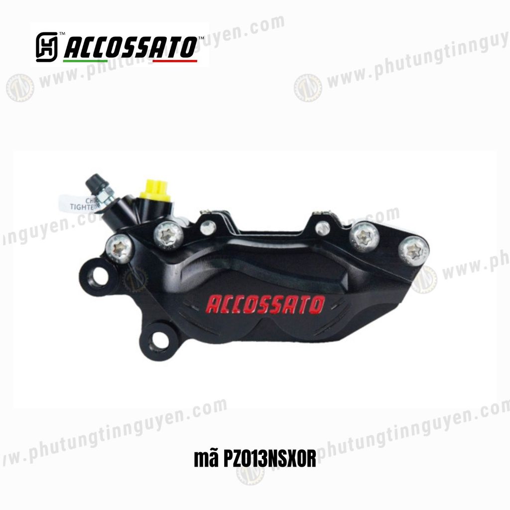 Heo Accossato PZ013 P4.34mm/ 40mm bên trái đen mã PZ013NSXOR