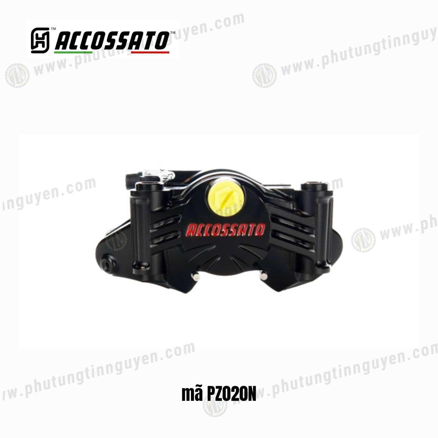  Heo Accossato PZ020 P2.29,5 mm/ 69,5 mm Đen mã PZ020N 