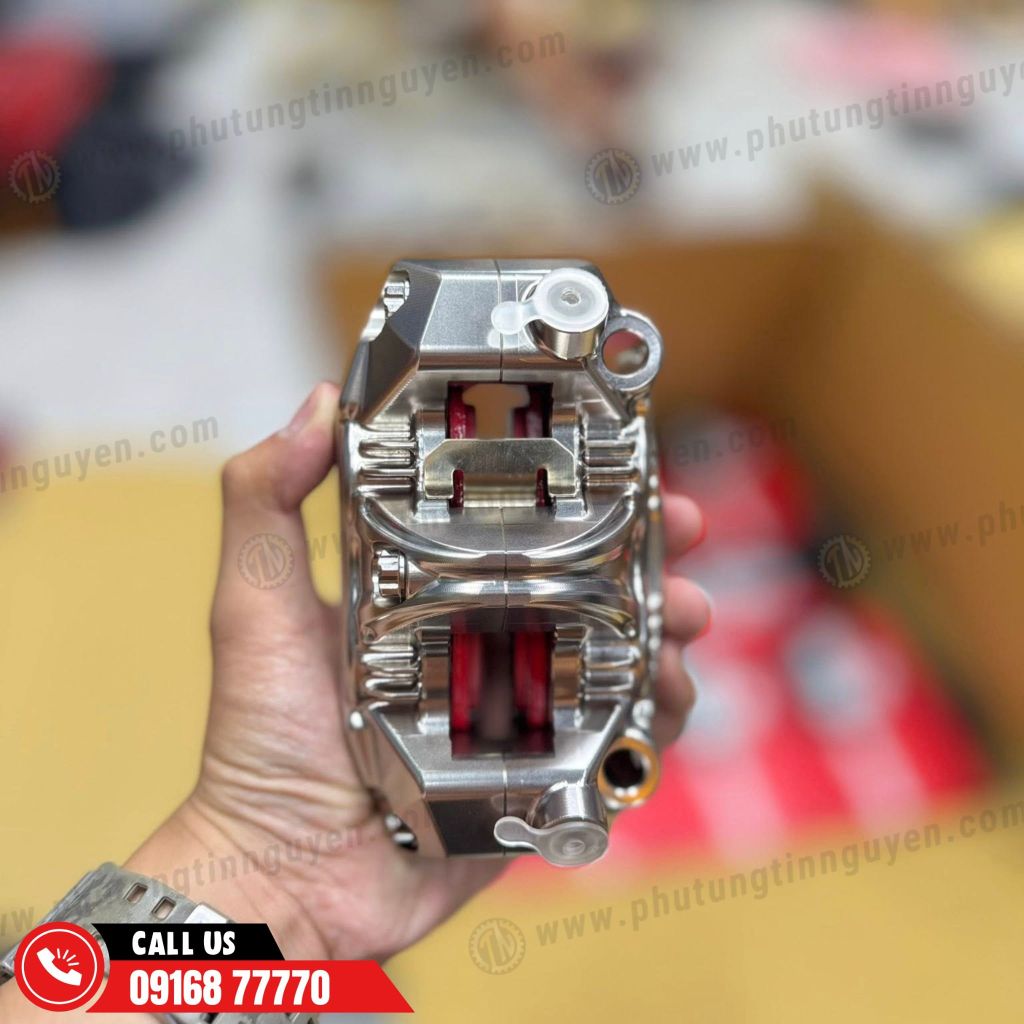 Heo dầu RPM X RIDER đối xứng 4 piston, 100 lỗ 32mm