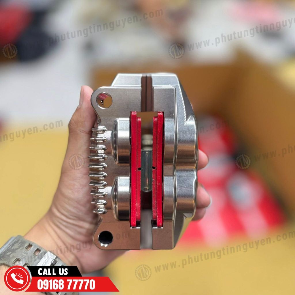 Heo dầu RPM X RIDER đối xứng 4 piston, 100 lỗ 32mm