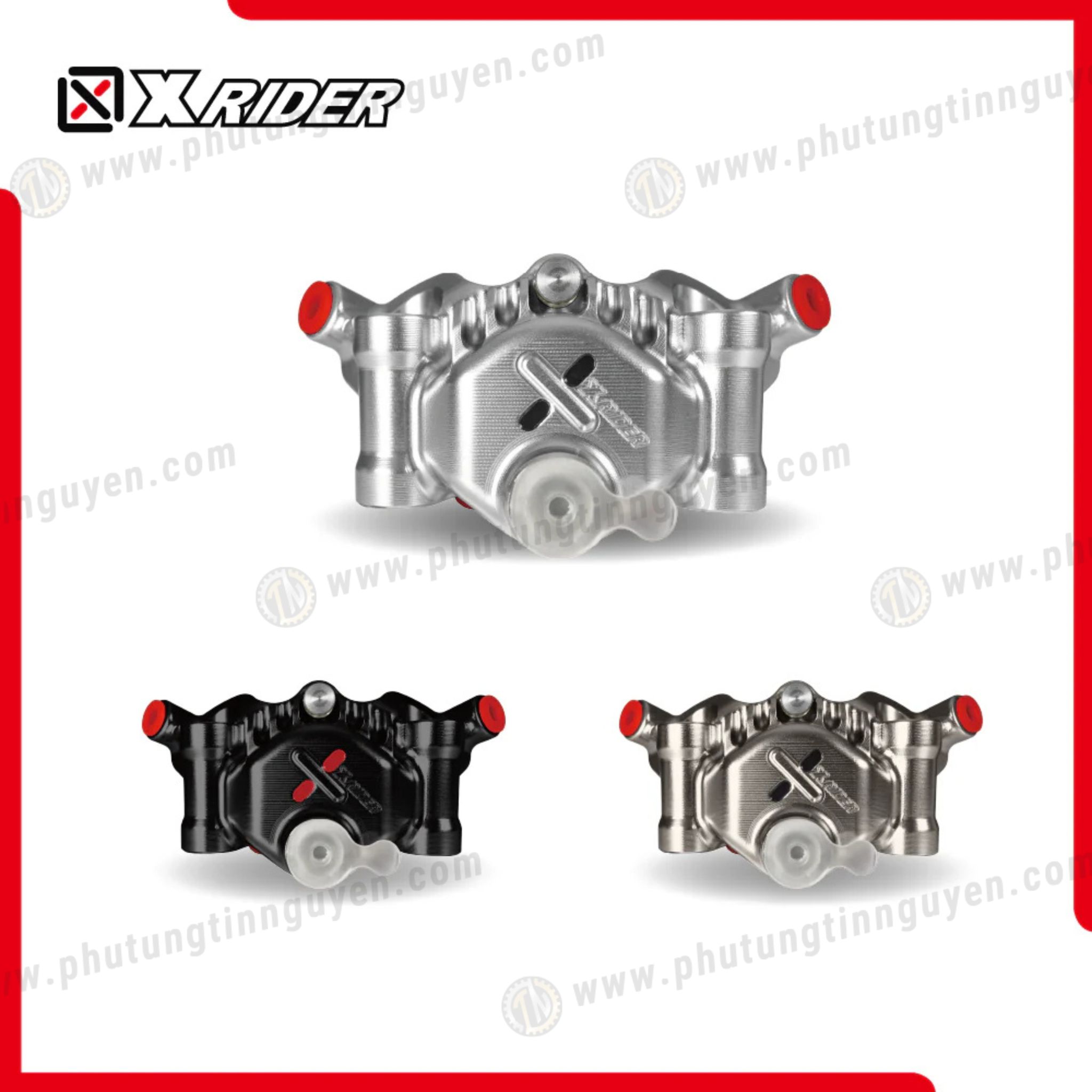  Heo dầu RPM X RIDER 2 piston Radial 60mm (BK-T4F-008A) 