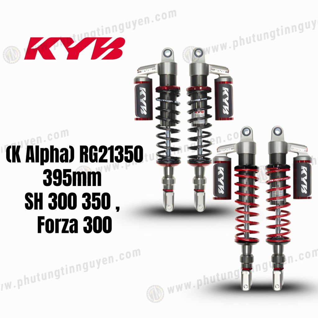PHUỘC KYB THÁI LAN (K Alpha) RG21350 395mm Honda SH 300 350,  Forza 300