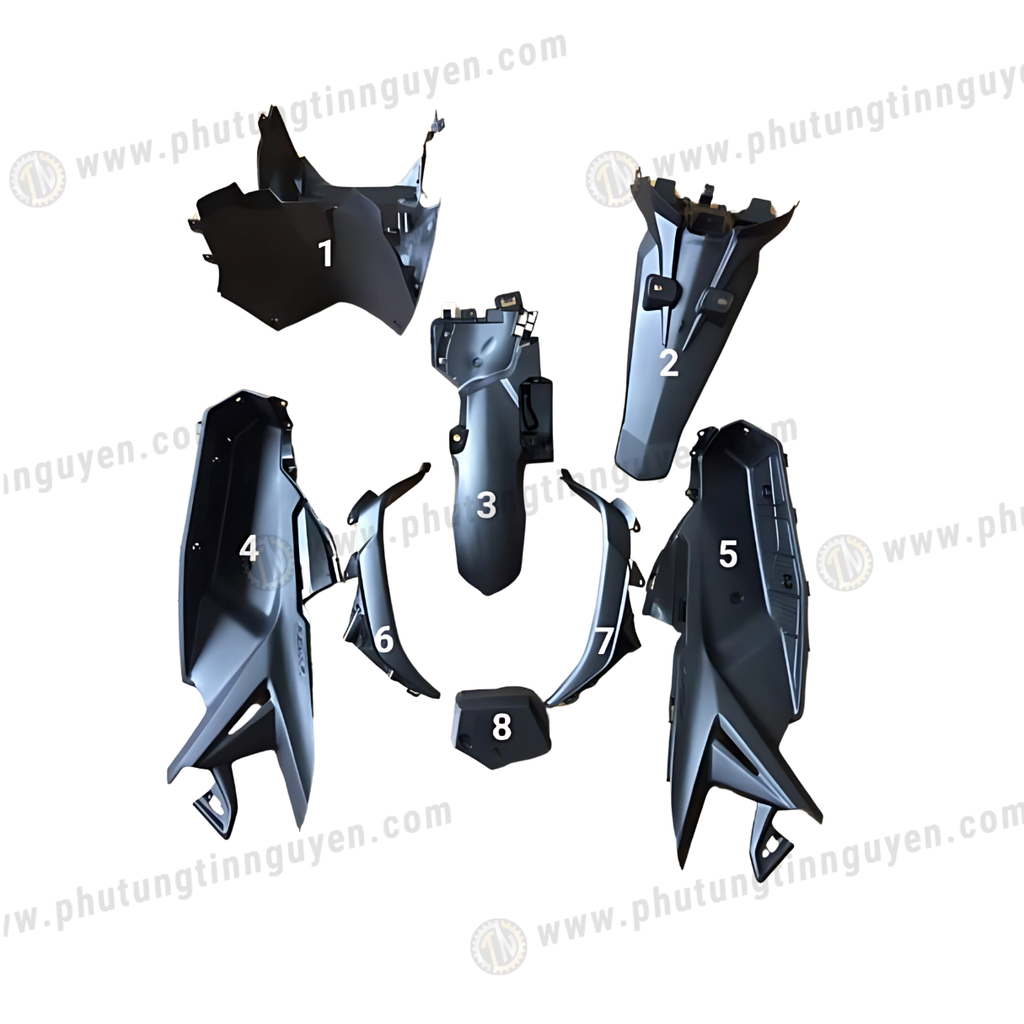 Full Nhựa nhám Air Blade Ab 125 2013 2014 2015