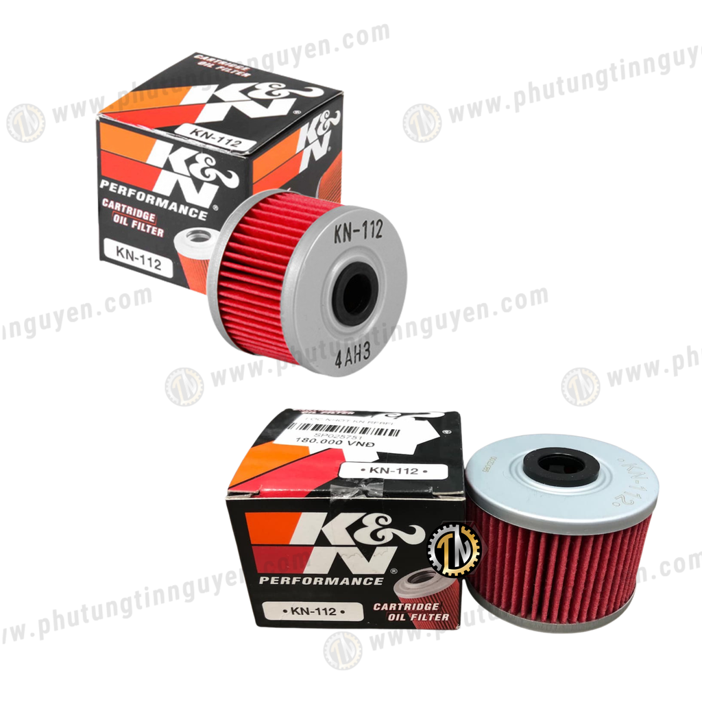 Lọc Nhớt KN 112 cho xe máy Honda CB300R, Rebel300, CRF250, CBR250R