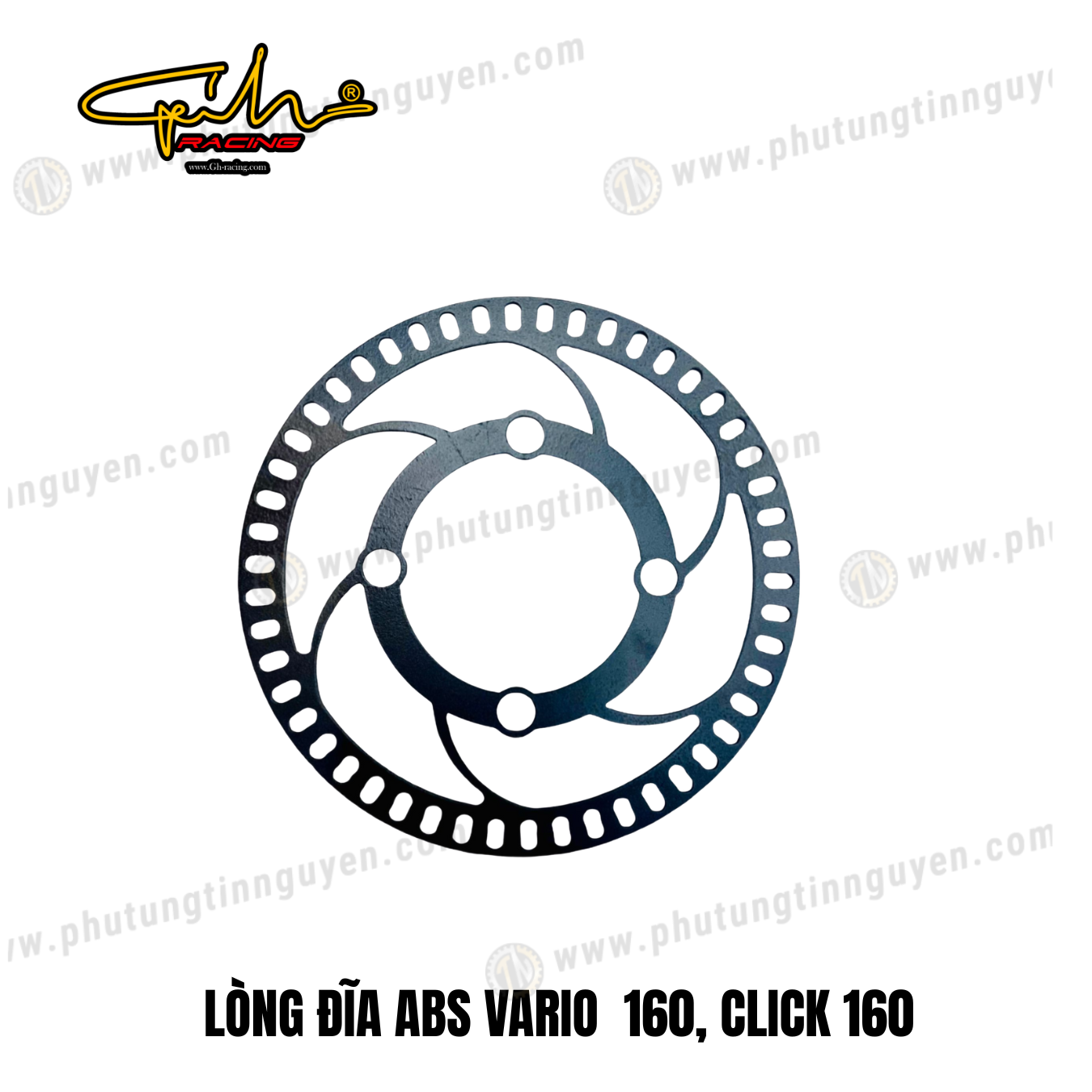  LÒNG ĐĨA ABS VARIO  160, CLICK 160 GH-RACING 