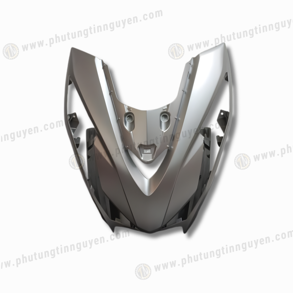 Mặt nạ lớn, ốp pha đèn xe Beat K1A đời 2020 - nay màu XÁM NHÁM chính hãng Honda
