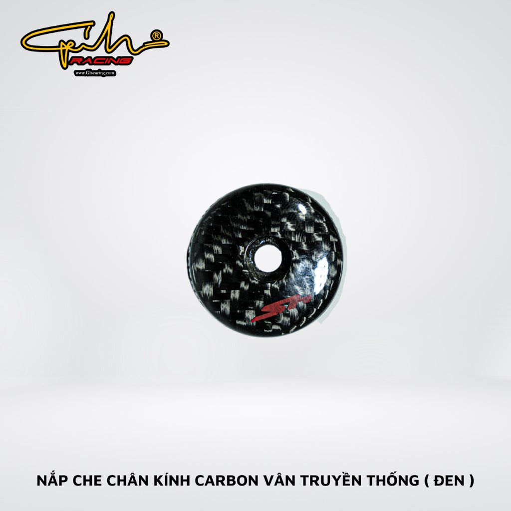 Nắp Che Chân Kính Carbon Fiber SH VÂN TRUYỀN THỐNG GH-RACING