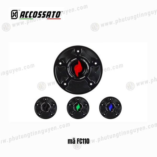  Nắp xăng Accossato Honda mã FC110 