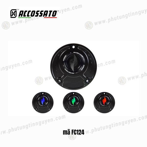 Nắp xăng Accossato Yamaha mã FC124 