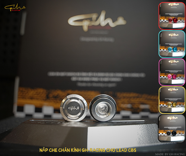  NẮP CHE CHÂN KÍNH CNC GH-RACING DÀNH CHO HONDA LEAD125 - CBS 