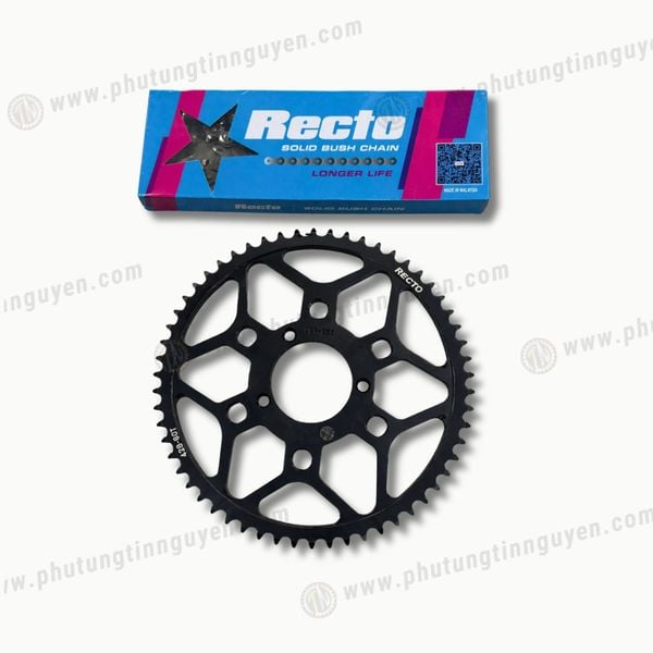  Nhông sên đĩa Recto dành cho xe điện Quantum Đạt Bike 