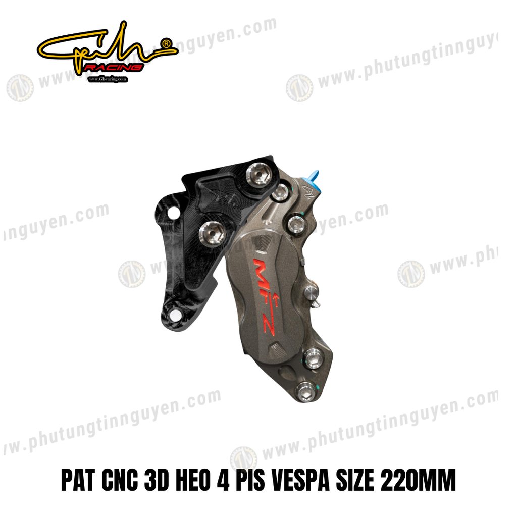 PAT CNC 3D HEO 4 PIS VESPA SIZE 220MM GH-RACING