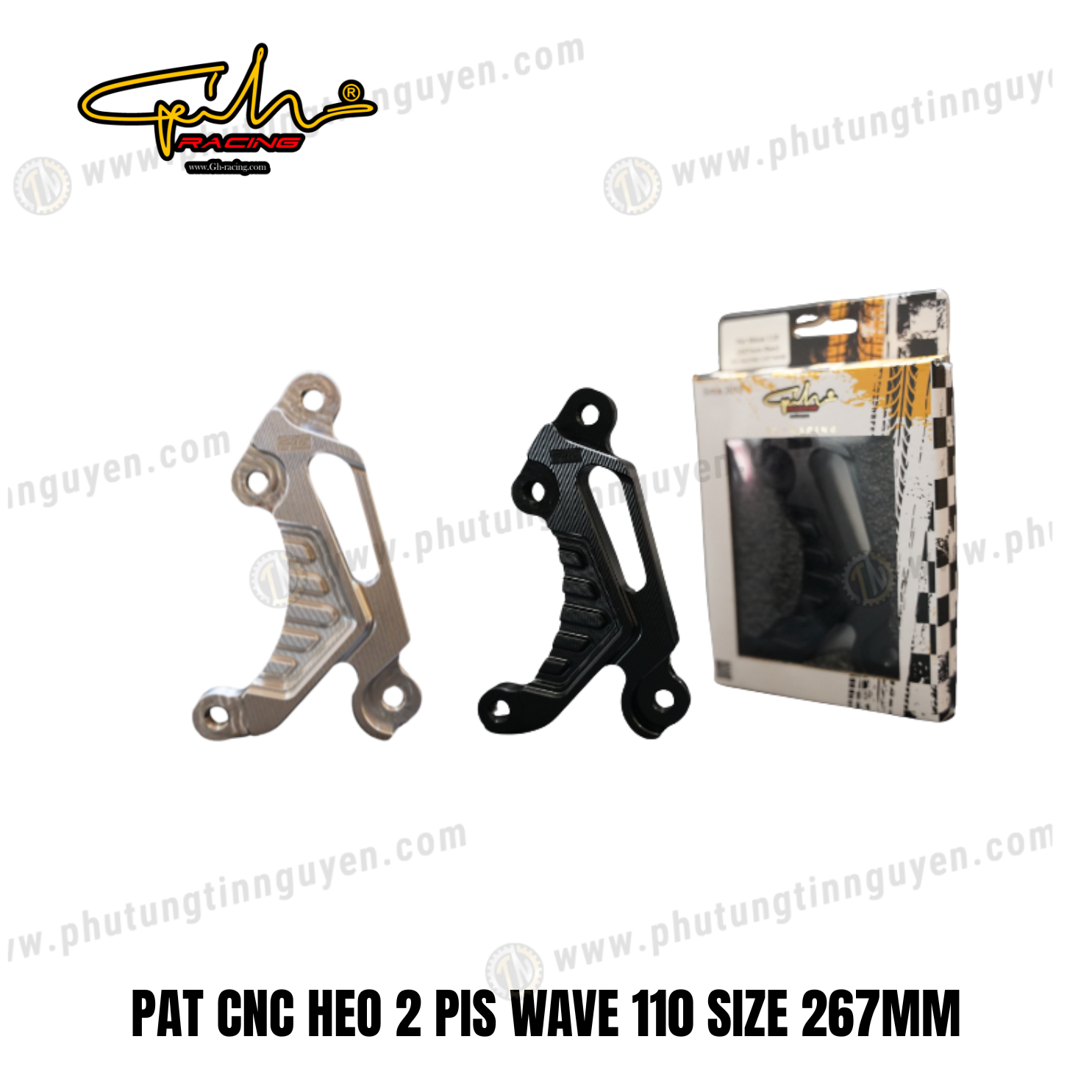  PAT CNC HEO 2 PIS WAVE 110 SIZE 267MM GH-RACING 